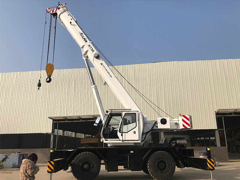 50 Ton Rough Terrain Mobile Crane-1