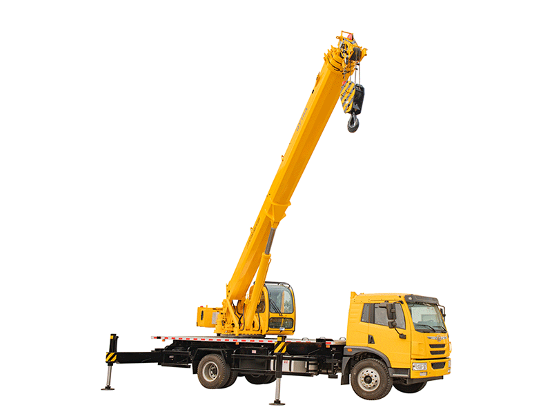 16 ton small boom truck crane-1