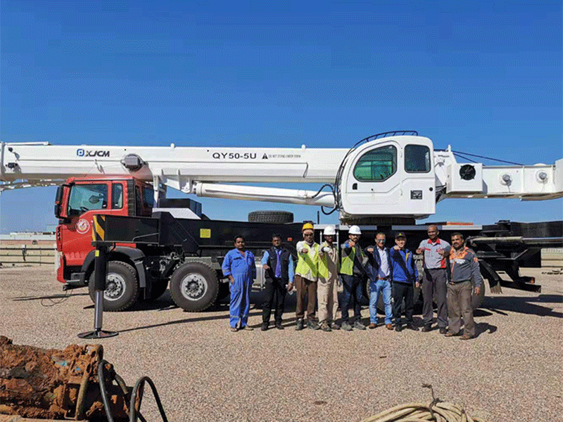 50 ton hydraulic truck crane-1