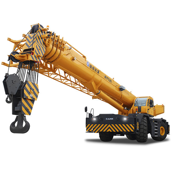 130 ton heavy rough terrain mobile crane-1