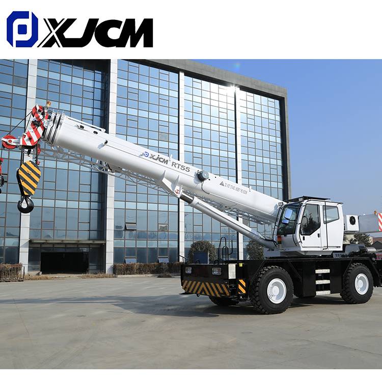 55 Ton rough terrain mobile cranes-1