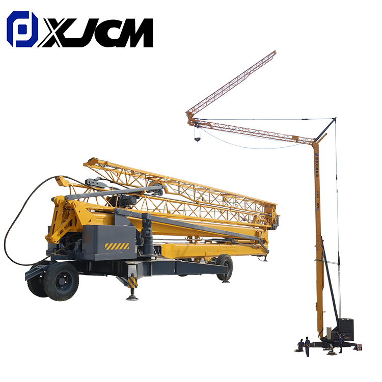 1-4 tons small self-erecting tower crane-2