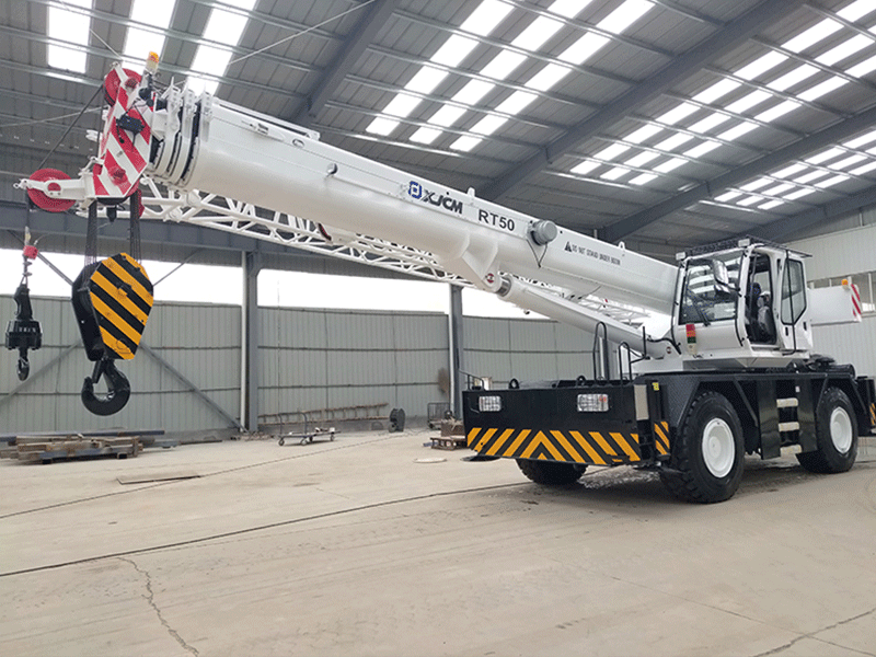 50 Ton Rough Terrain Mobile Crane-2