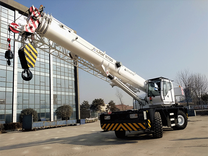 50 Ton Rough Terrain Crane-2