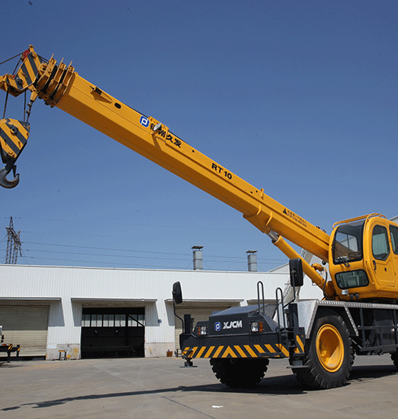 10 ton mobile rough terrain crane-4