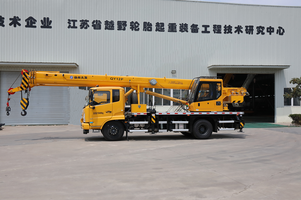 12 ton small knuckle boom truck crane-2