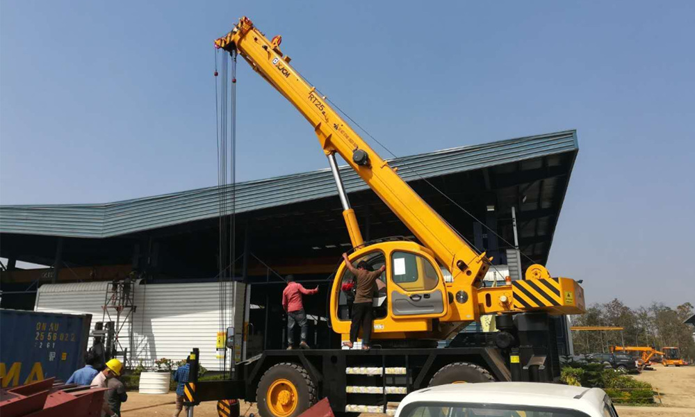 25 ton rough terrain crane – Bangladesh