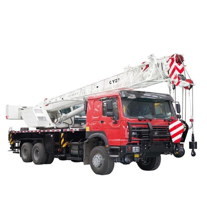 What are truck cranes used for