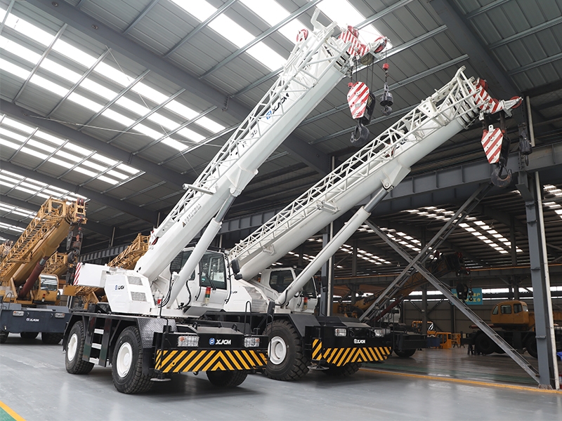 What is a rough terrain crane