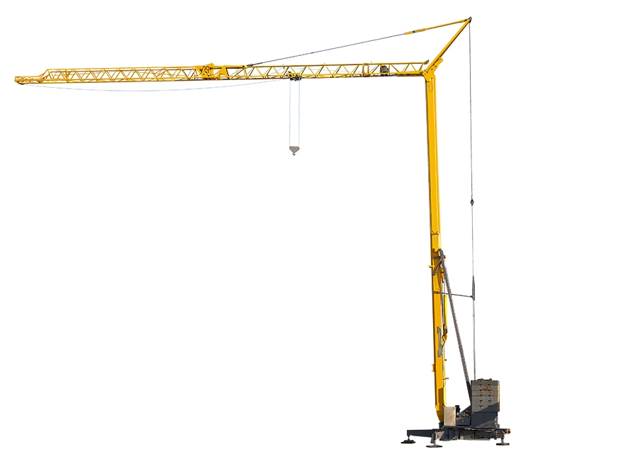 Self Erecting tower cranes