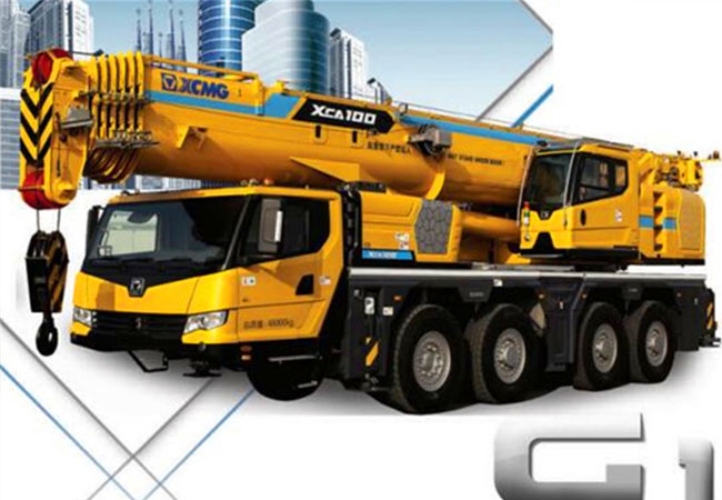 100-Ton Mobile Crane