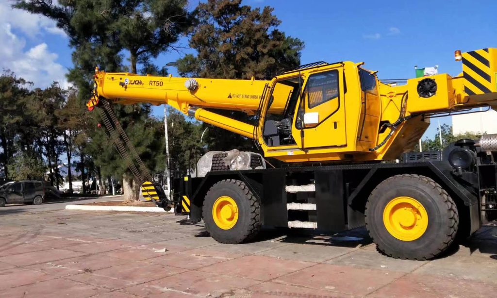50 ton rough terrain crane – Qatar