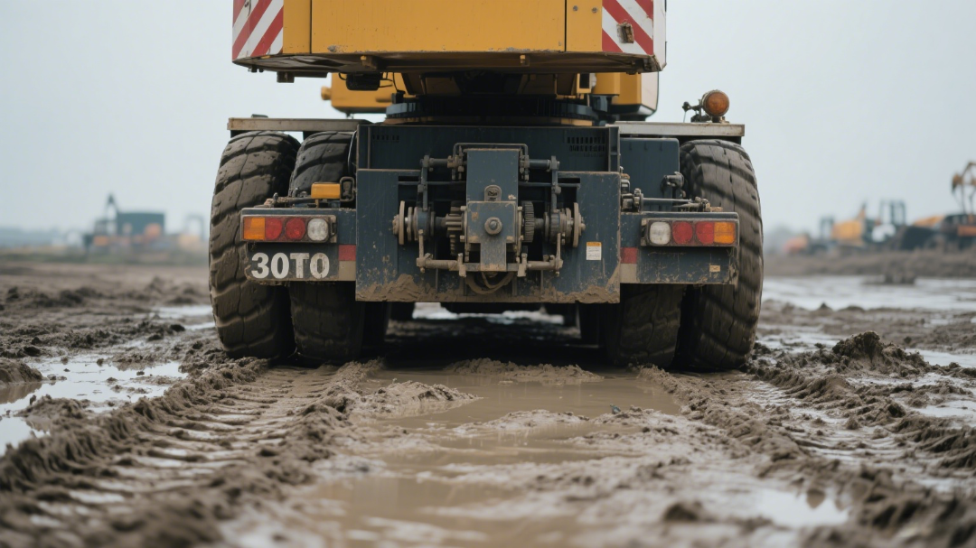 Ground Conditions for Safe 30 Ton Mobile Crane Operation